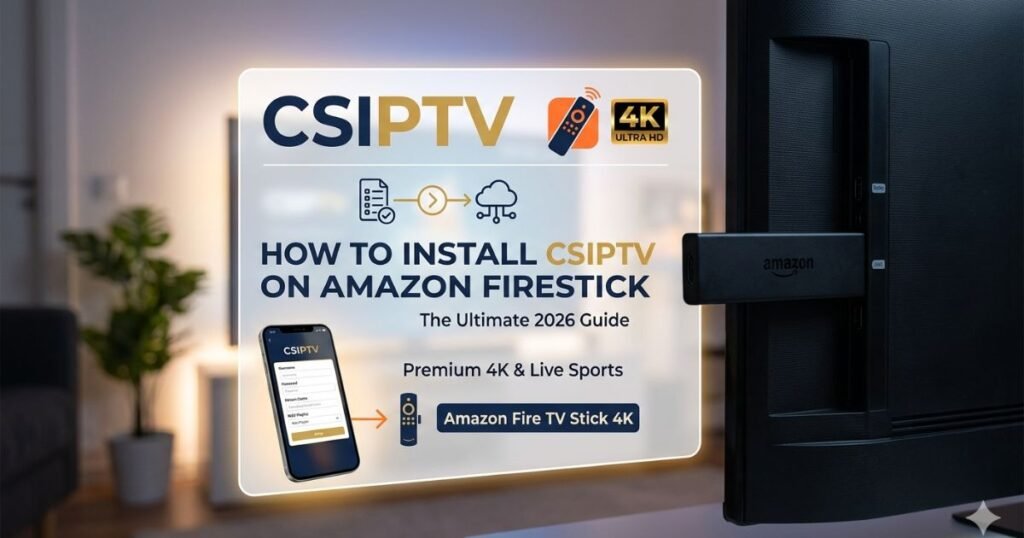 How to Install CSIPTV on Firestick in 2026