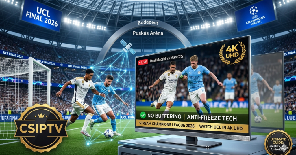 Master your M3U Playlist setup. Learn how to use M3U links on VLC, Firestick, and Android TV. Get the best 4K streaming experience with CSIPTV’s stable servers.