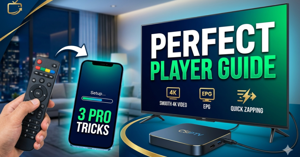 Master your television setup with our definitive Perfect Player Guide. Learn how to connect CSIPTV for smooth playback.